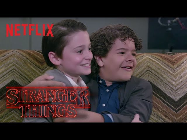 Stranger Things Cast Gets Scared! | Netflix