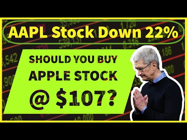 Apple (AAPL) Stock Down 22%! Time To Buy Now - Or Wait?