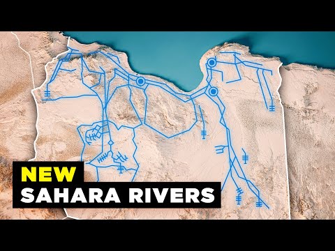 How Libya Built Brand-New Rivers Across the Sahara