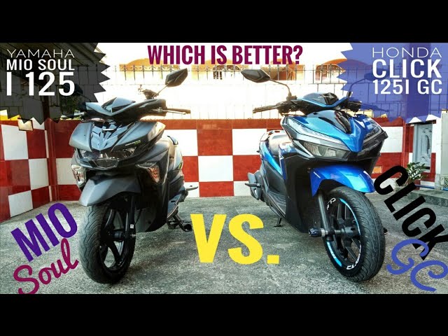 Honda Click 125i Game Changer vs. Yamaha Mio Soul i 125 | Battle of Scooters PH