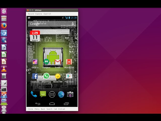 Android Device Screen On Computer Desktop with Ubuntu