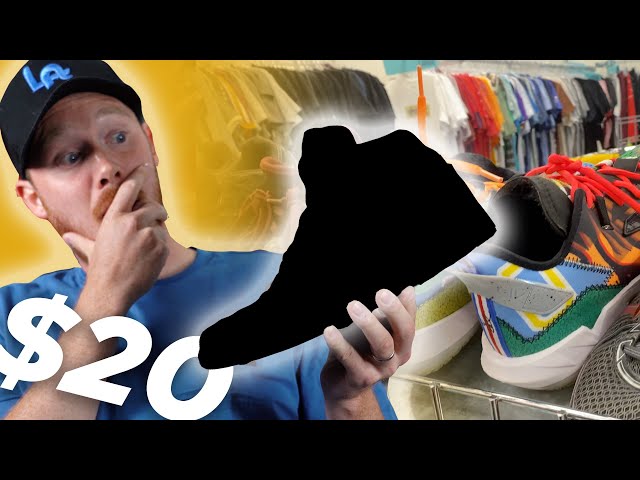 JORDAN 1s at GOODWILL?! $20 SNEAKER COLLECTION (EPISODE 6)
