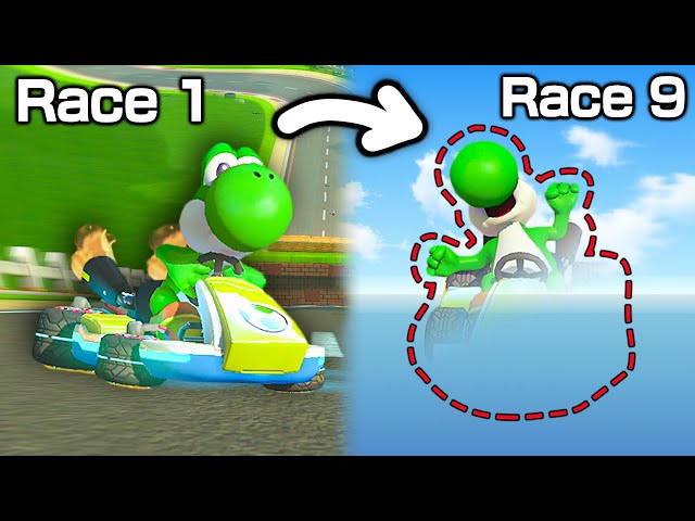 Mario Kart but every race something new disappears...
