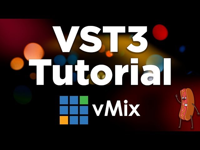 Using VST3 audio plugins in your live stream- vMix Tutorial