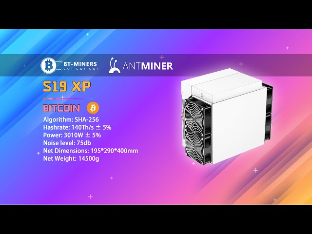 Bitmain Antminer S19 XP Bitcoin Miner Setup