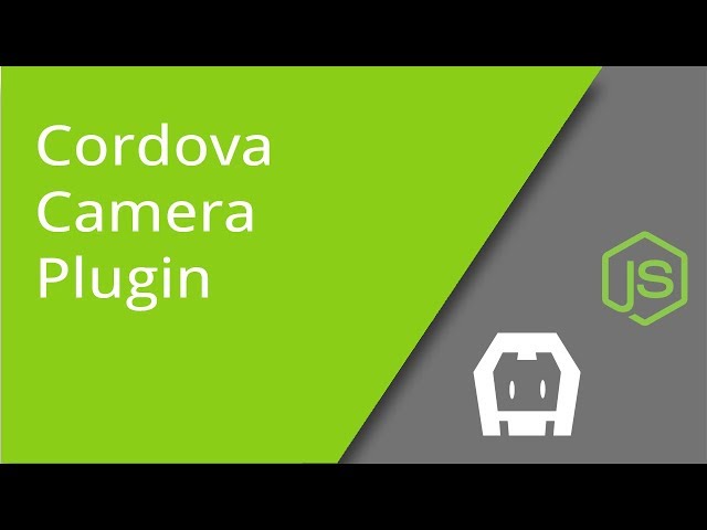 Using the Cordova Camera Plugin