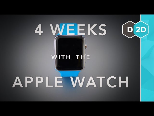 A month with the Apple Watch - My 4 week "review"