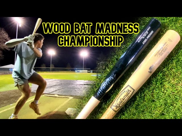 Wood Bat Madness CHAMPIONSHIP | Old Hickory MT27 Maple vs. American Batsmith TS28 Birch