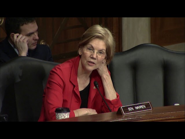 Senator Warren on holding drug company CEOs accountable for the opioid crisis