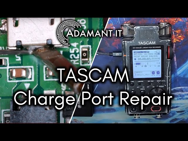 TASCAM Teardown and USB Repair - LFC#389