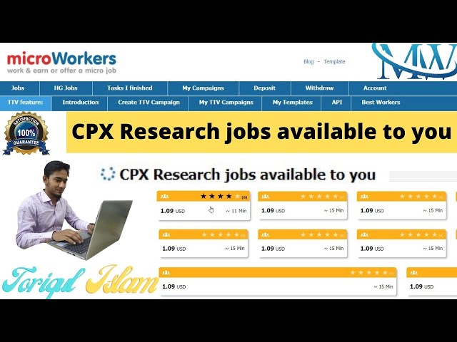 How to do CPX Research jobs available to you || Microworker ||Research job