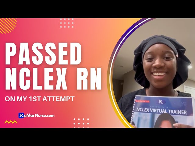 She Passed NCLEX In Her 1st Try