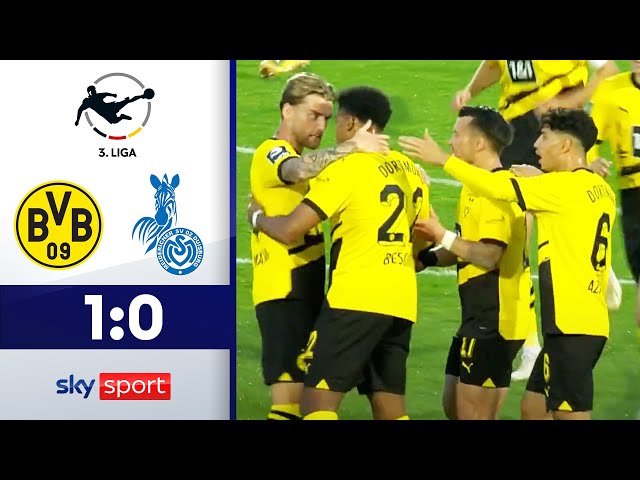 MSV setzt Negativserie fort! | Borussia Dortmund II - MSV Duisburg | Highlights - 3. Liga 2023/24