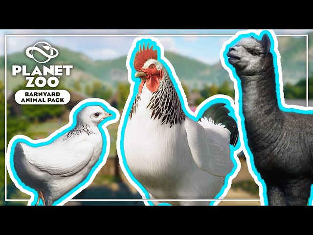 🐔 BARNYARD ANIMAL PACK! ALL YOU NEED TO KNOW! | Planet Zoo News