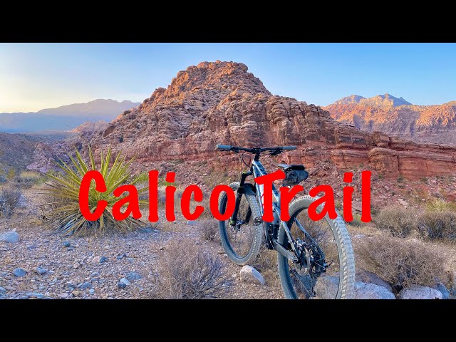 Calico Trail Near Red Rock Canyon - Trek Fuel Ex - GoPro Hero 9 Black - DVO Diamond
