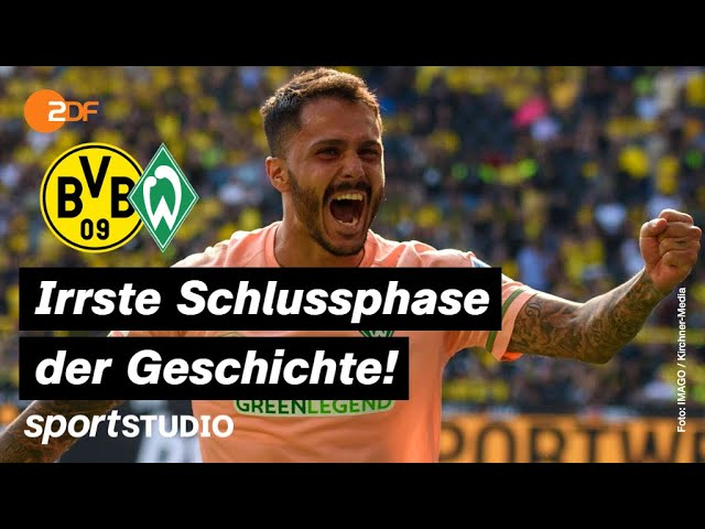 Borussia Dortmund – Werder Bremen Highlights | Bundesliga, 3. Spieltag 2022/23 | sportstudio