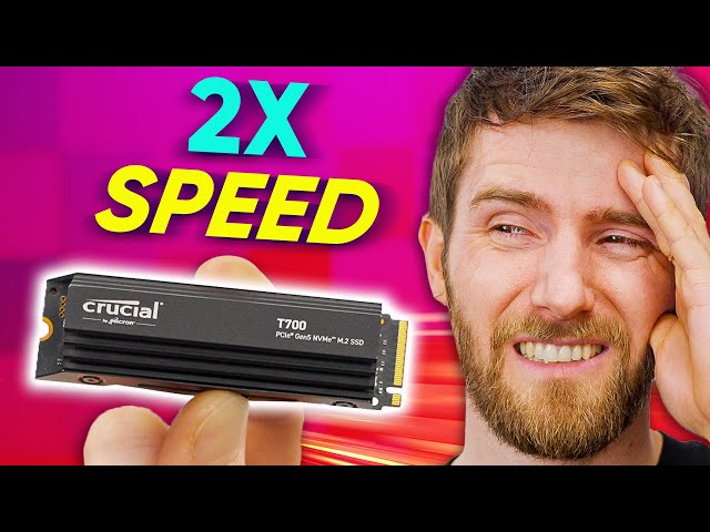 PCIe Gen5 Drives are Here! Are they Worth It?? - Crucial T700 PCIe Gen 5 NVMe SSD