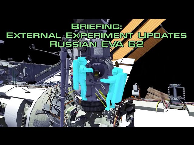 Briefing: External Experiment Updates: Russian EVA 62 - Kononenko & Chub