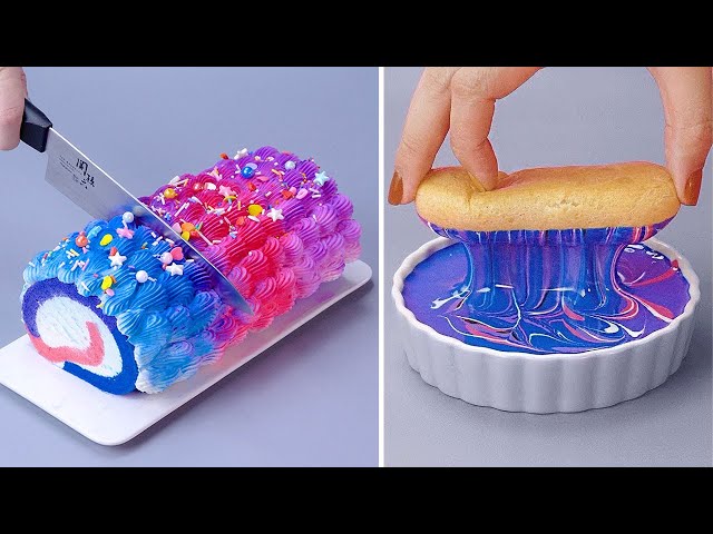 Most Satisfying Galaxy Cake Decorating Tutorials | Amazing Cake Decoration Ideas