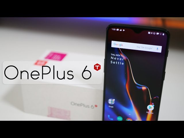 OnePlus 6T - Unboxing, Setup and First Look