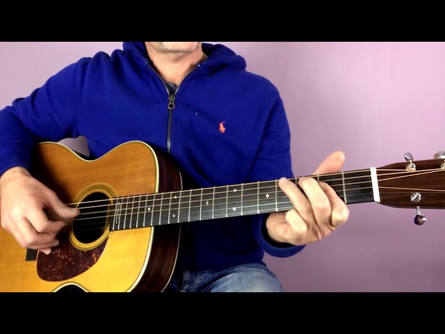 Worried Man Blues - Guitar lesson by Joe Murphy