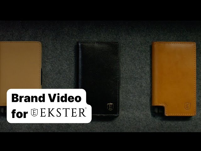 Best Ecommerce Brand Video| Ekster | Vidico