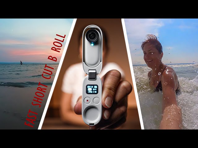 TIPS to FAST SHORT CUTS B-roll Sequence and Edit with Insta360 GO2