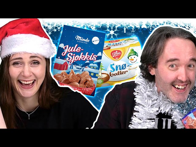 Irish People Try Norwegian Christmas Candy