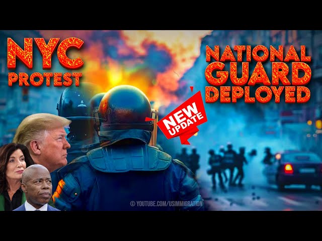 NYC Protest Begins🔥Students Block New York! National Guard Deployed?🚨 Trump, Hochul & Adam ReactS