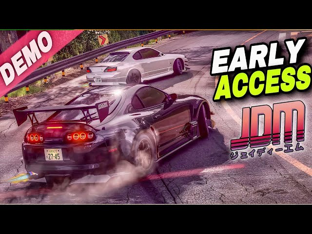Japanese Drift Master | EARLY ACCESS DEMO | First Impressions With Steering Wheel