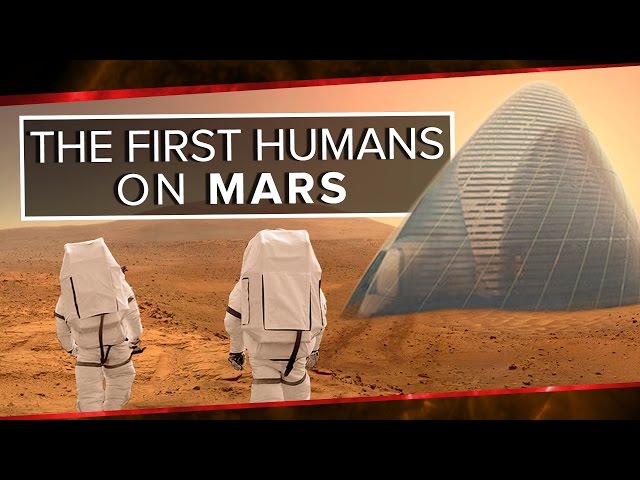 The First Humans on Mars