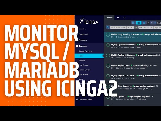 How to Monitor MySQL or MariaDB Database Server Using Icinga2 On Ubuntu 22.04 LTS Server