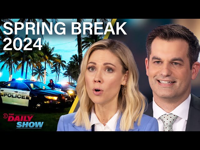 Miami Cracks Down on Spring Breakers, Ft. Lauderdale PD Sees An Opportunity | The Daily Show