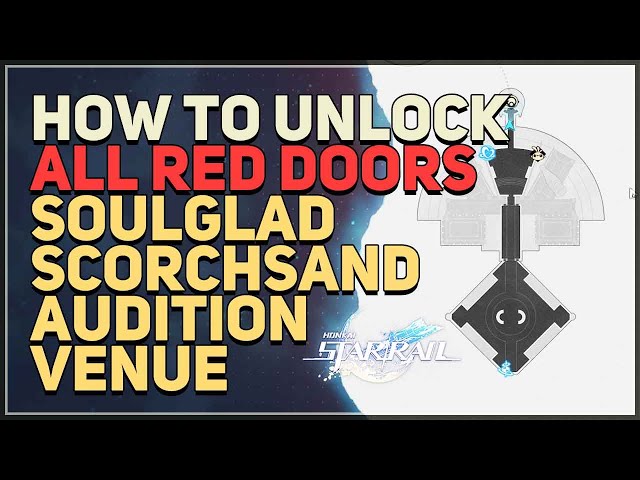 How to unlock All Red Doors in SoulGlad Scorchsand Audition Venue Honkai Star Rail