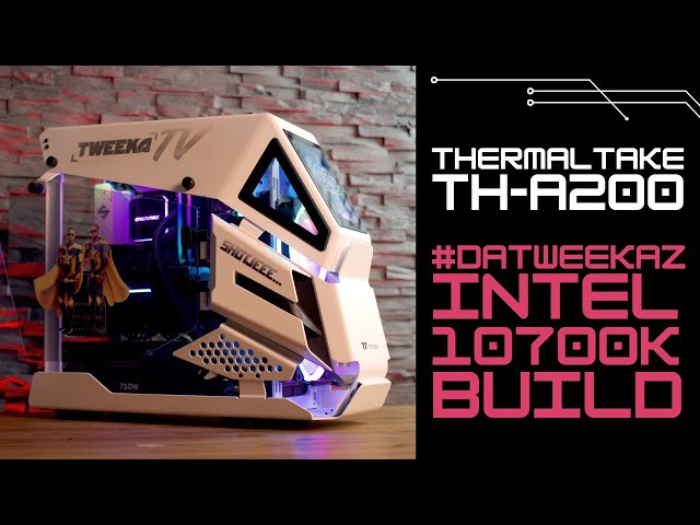 Thermaltake TH-A200 #DaTweekaz #INTEL i7-10700k Build ~ Amazing PC Build | TekTherapy