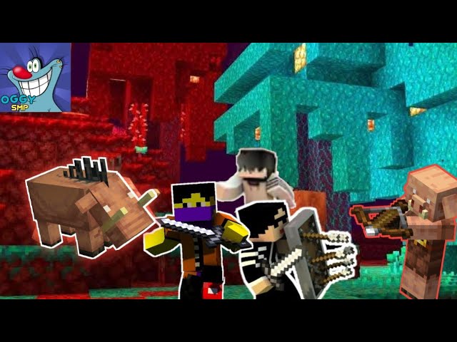 Nether time In oggy Smp | Minecraft | Basu Plays