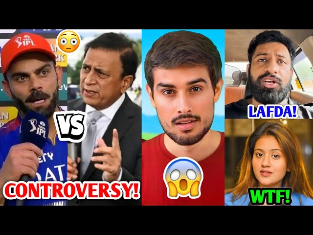 Virat Kohli VS Indian Cricketer HUGE CONTROVERSY! 😳| Dhruv Rathee, Rajat Dalal, Fukra Insaan, Anjali