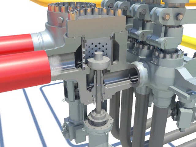 process main stop valve steam turbine
