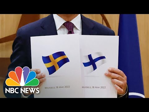 Finland, Sweden Submit Formal Applications To Join NATO