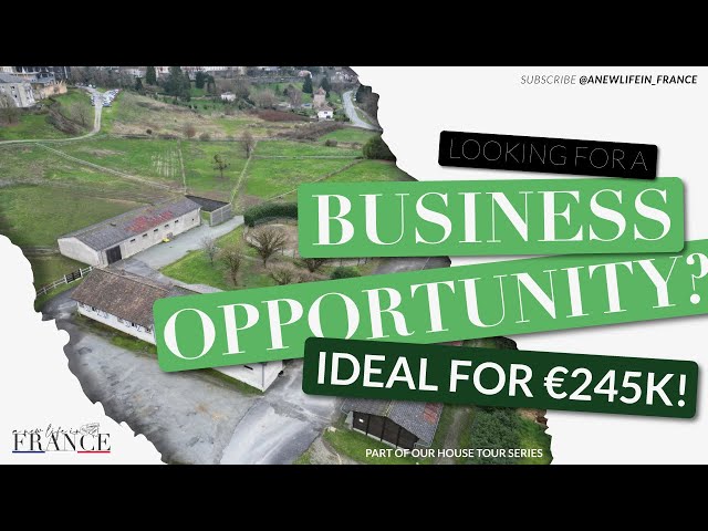 Business Opportunity in France for €245k including accommodation