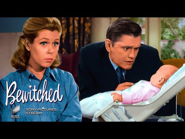 Darrin's unconditional love for his baby! | Bewitched - TV Show | Sony Pictures– Stream