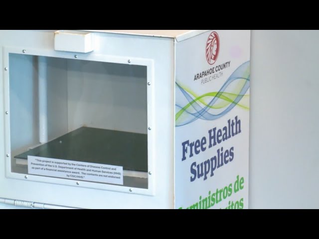 Arapahoe County stocking kiosks with free health supplies
