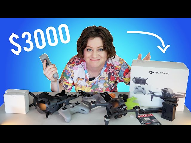 I Bought It All - DJI FPV Combo Kit, Motion Controller, Fly More Kit UNBOXING