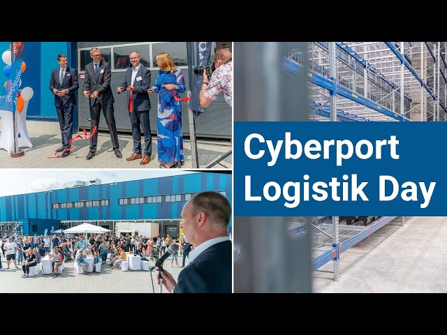 Logistik Day bei Cyberport: Wir feiern die Eröffnung unserer Logistikerweiterung in Siebenlehn!