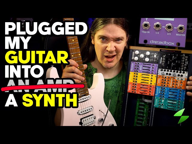 I plugged my guitar into a synth and here's what happened