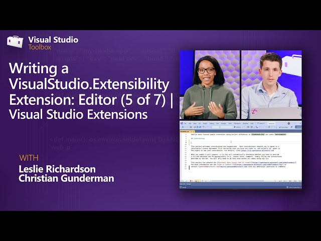 Writing a VisualStudio.Extensibility Extension: Editor (5 of 7) | Visual Studio Extensions