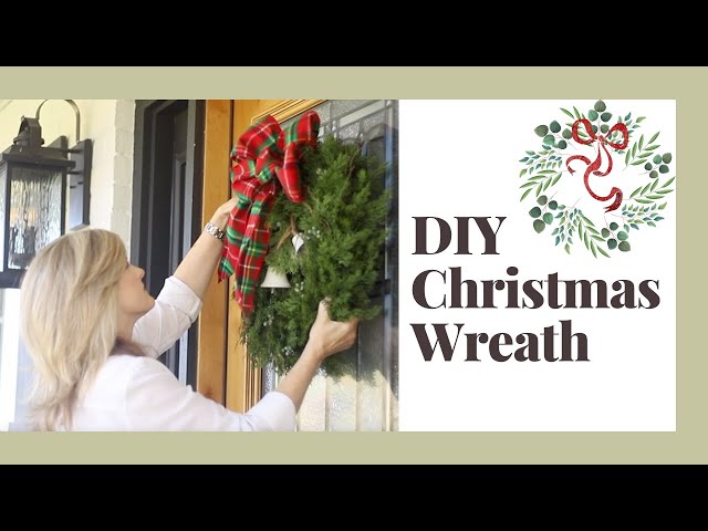 DIY Christmas Wreath | Christmas Decorating Ideas