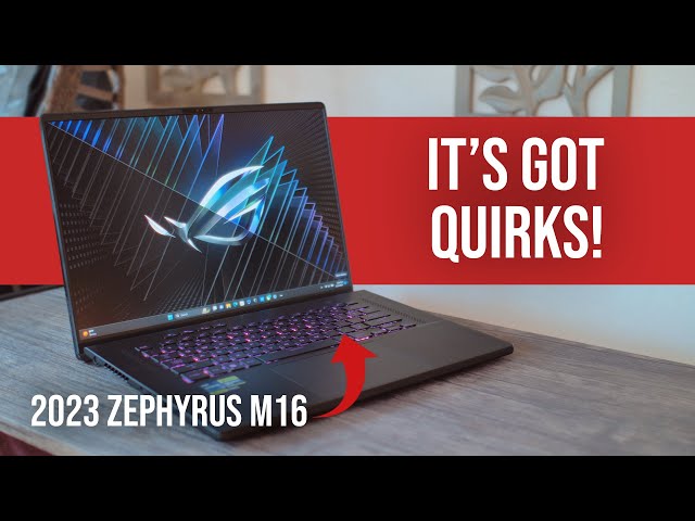 Asus Zephyrus M16 Review - Best Gaming Laptop of 2023? It's Not All Perfect