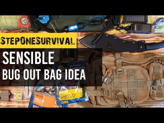 Sensible Bug Out Bag | Roaring Fire Gear