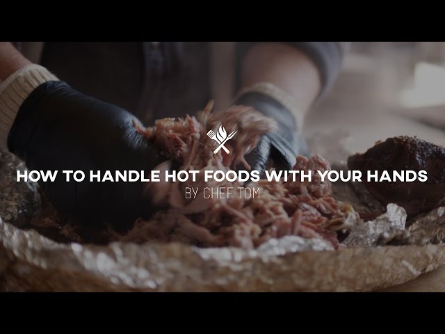 How to Handle Hot Food While Cooking | Tips & Techniques by All Things Barbecue